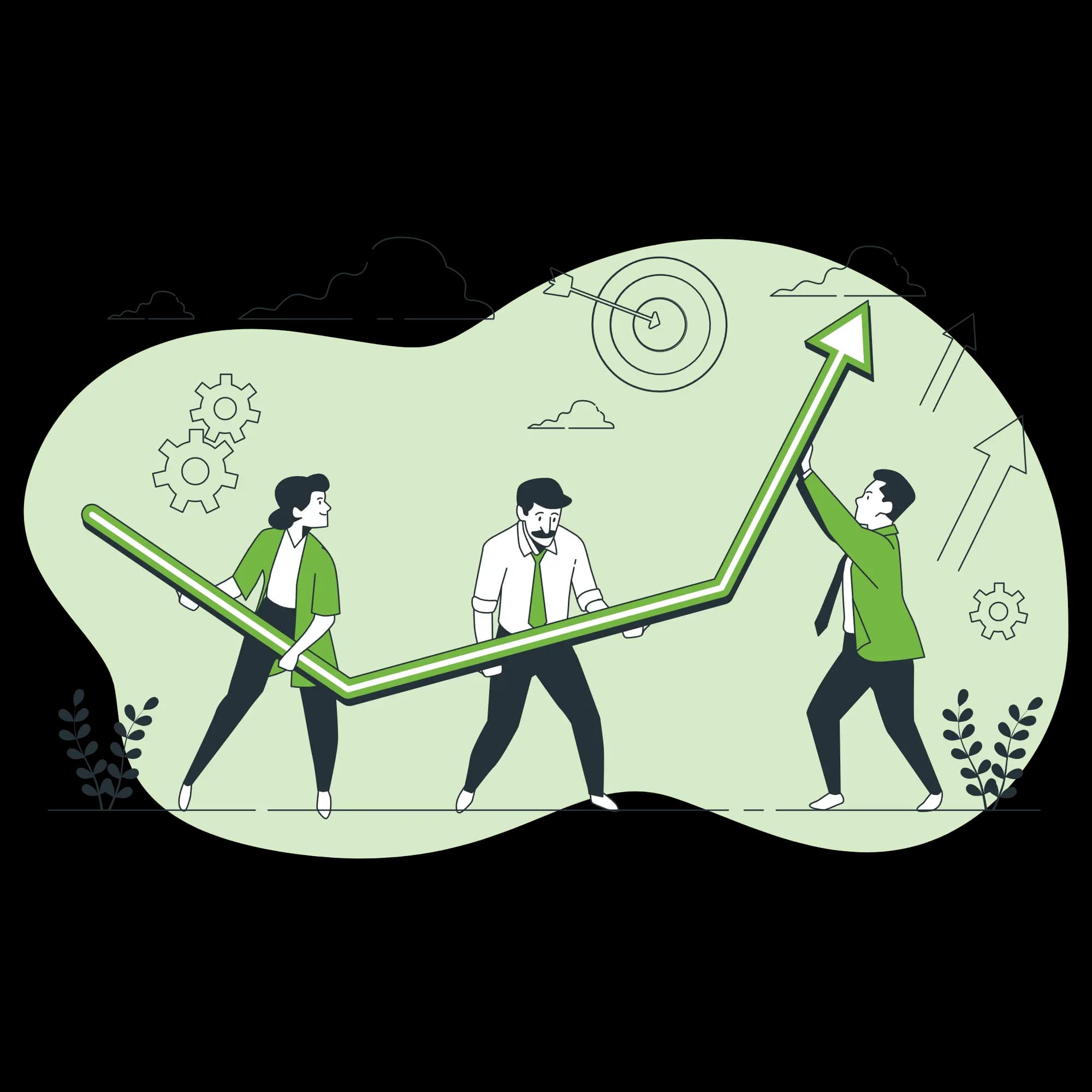 Team collaboration and goal achievement